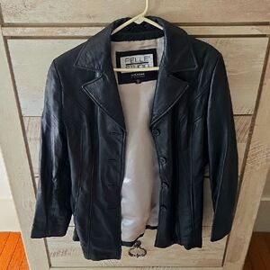 Pelle Studio Black Leather Jacket